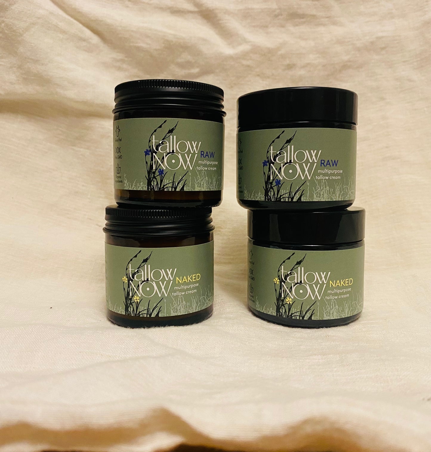 * LIMITED TIME ONLY* 1x Raw & 1x Naked Tallow Creams